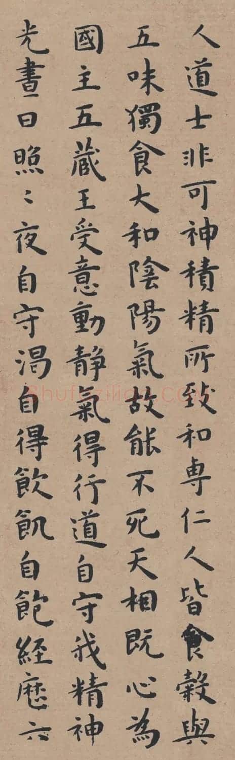明代著名书法家王宠小楷《黄庭经》 | 名家书法作品精选