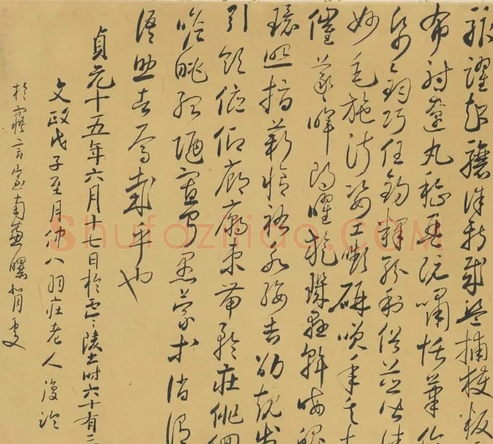 日本松崎慊堂草书千字文 | 书法名家作品欣赏