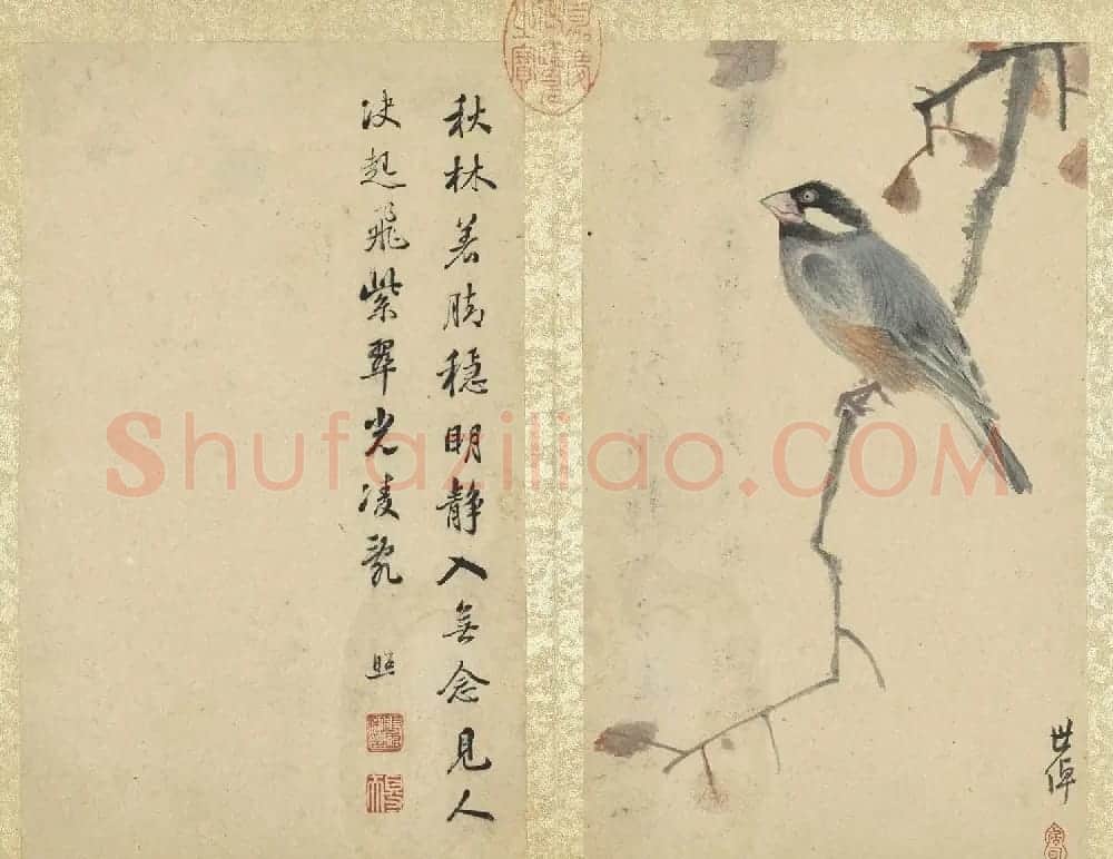 张照行书题李世倬杂画册 | 传世书法作品欣赏