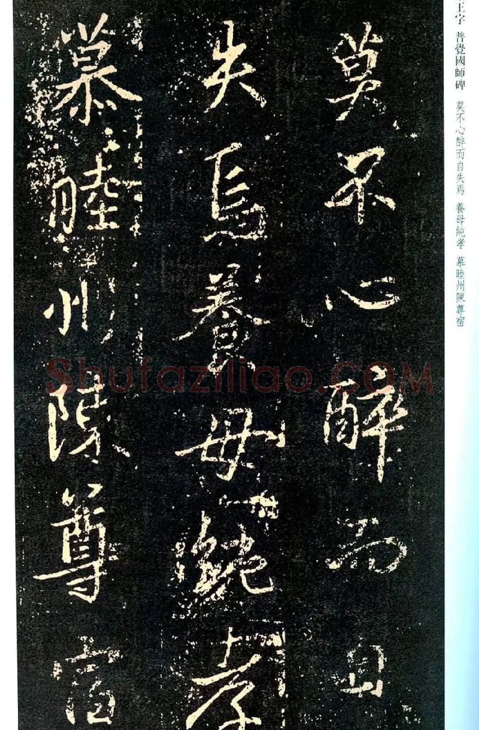 王羲之书法集字《普觉国师碑铭帖》 | 书法碑帖