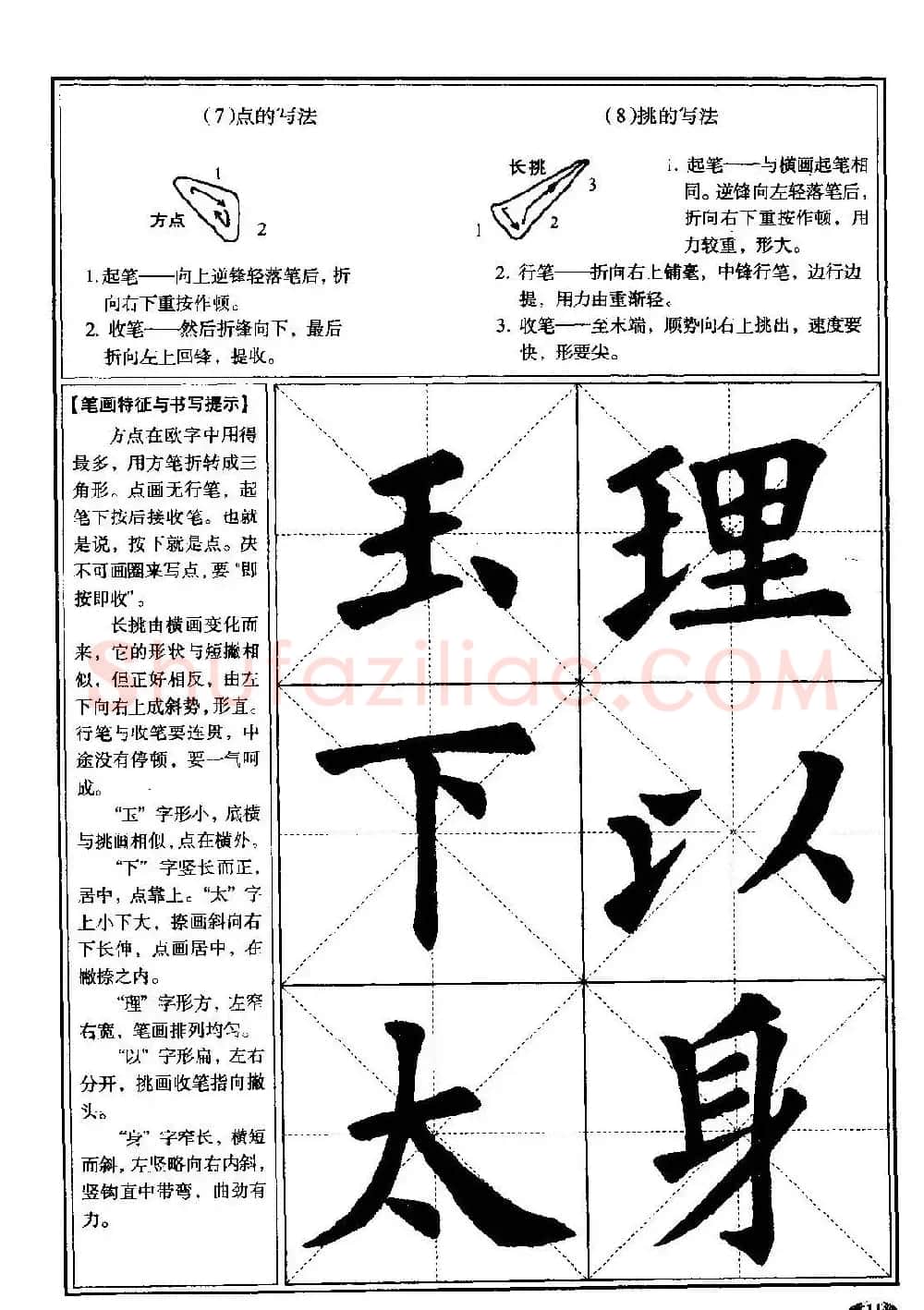 欧体书法教程《欧阳询楷书入门大字帖》 | 毛笔楷书字帖