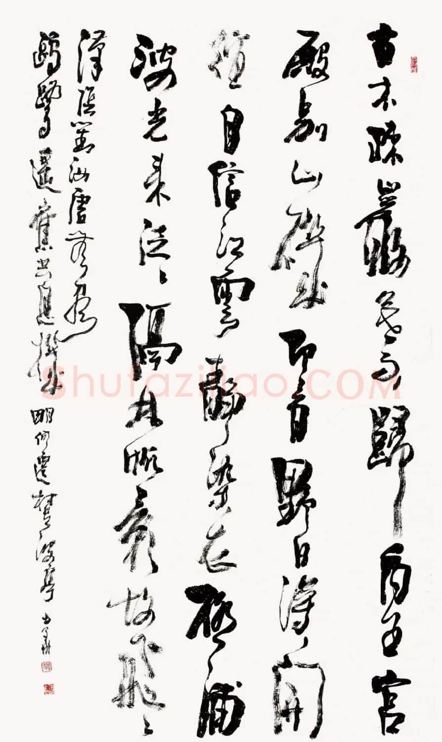 张少华毛笔书法作品欣赏清晰大图 | 书法作品欣赏