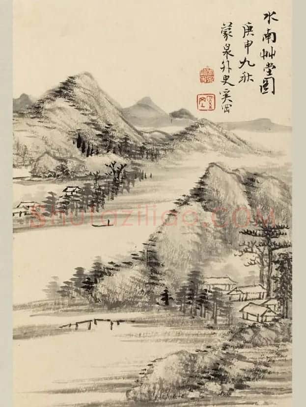 清代奚冈书画合璧册《奚铁生先生书画册》 | 传世书法作品精选