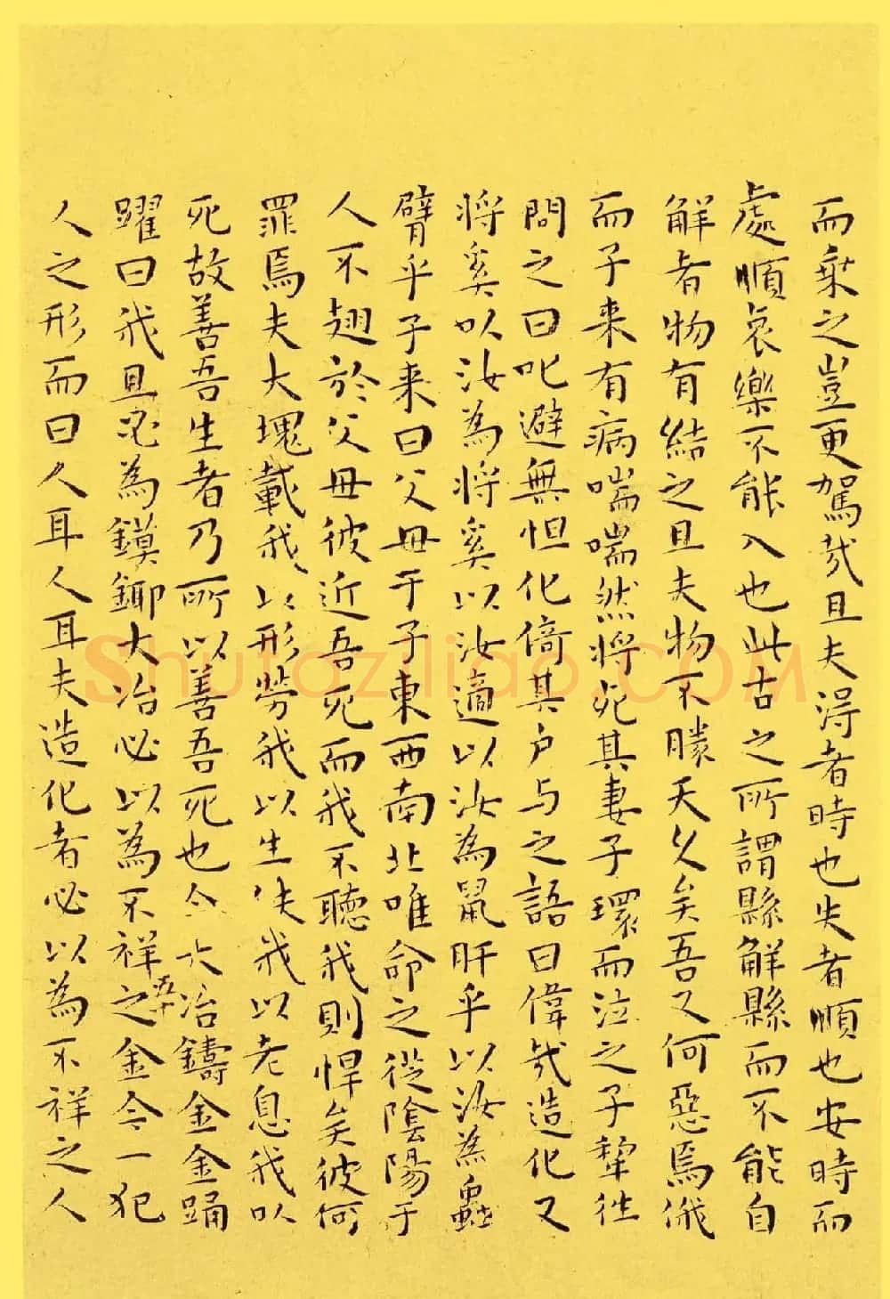 明代书法家王宠小楷欣赏《南华真经内七篇》 | 书法名家作品欣赏