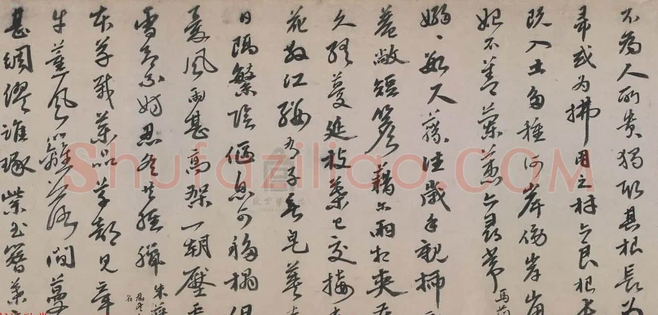 明代吴宽书法长卷赏析《记园中草木诗卷》 | 书法长卷