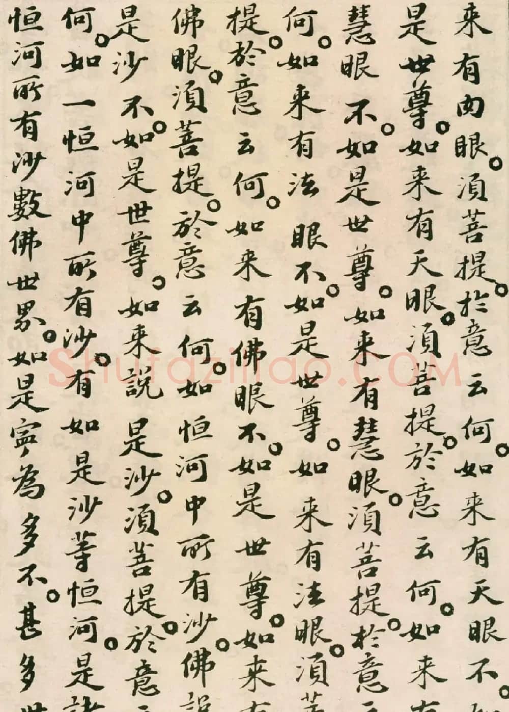 北宋苏轼小楷欣赏《金刚经》 | 软笔书法作品