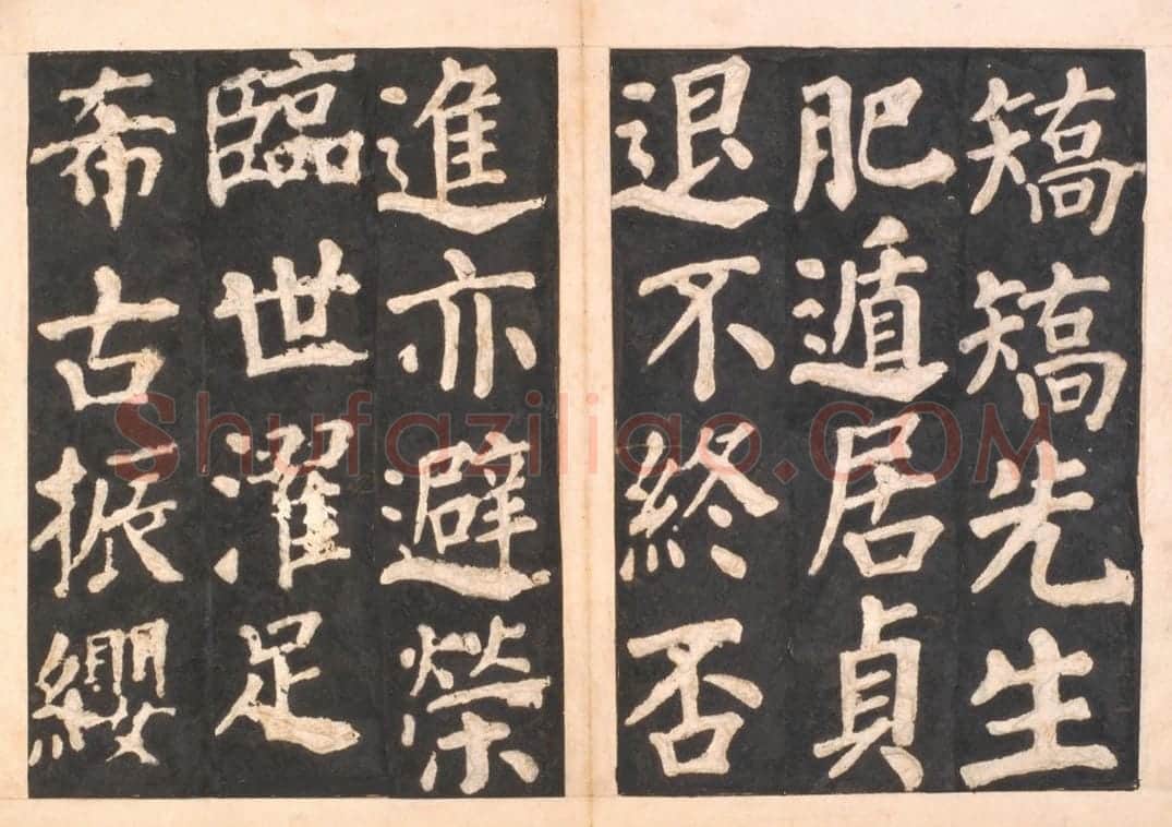 宋拓唐东方画赞碑 | 故宫铭刻类藏品