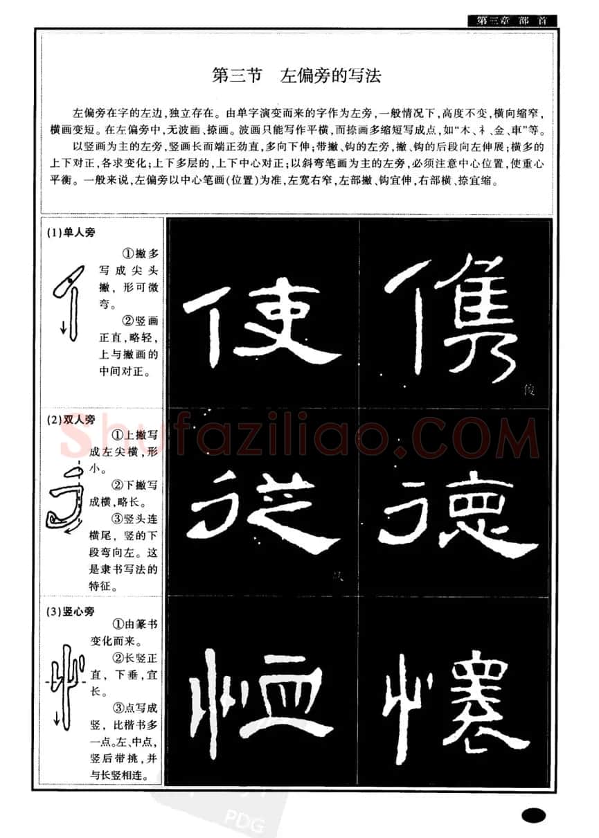 书法字帖下载《曹全碑隶书教程》 | 毛笔隶书字帖