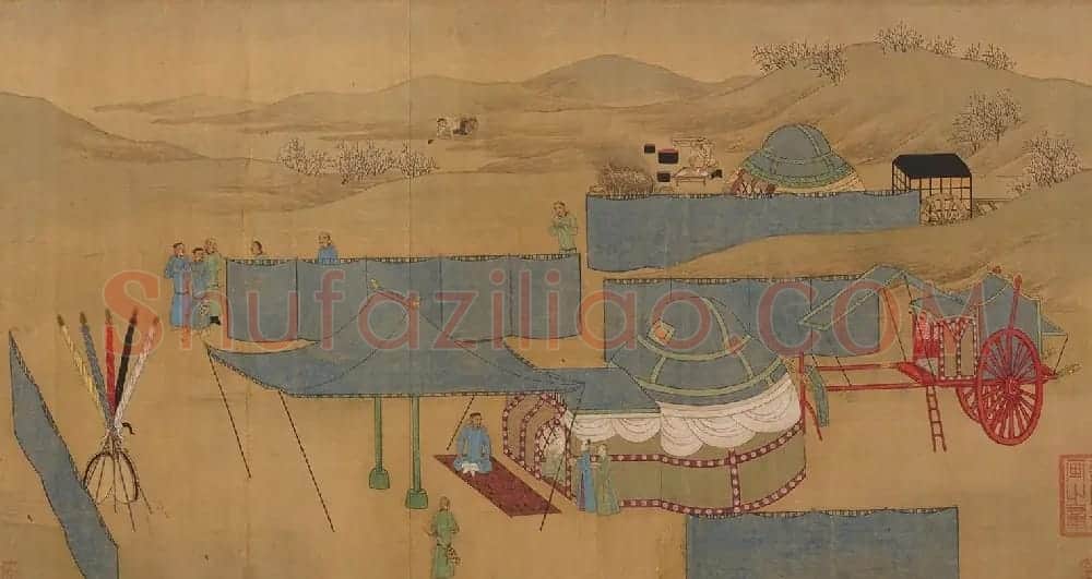 宋人字画：楷书胡笳十八拍+文姬归汉图 | 传世书法作品鉴赏