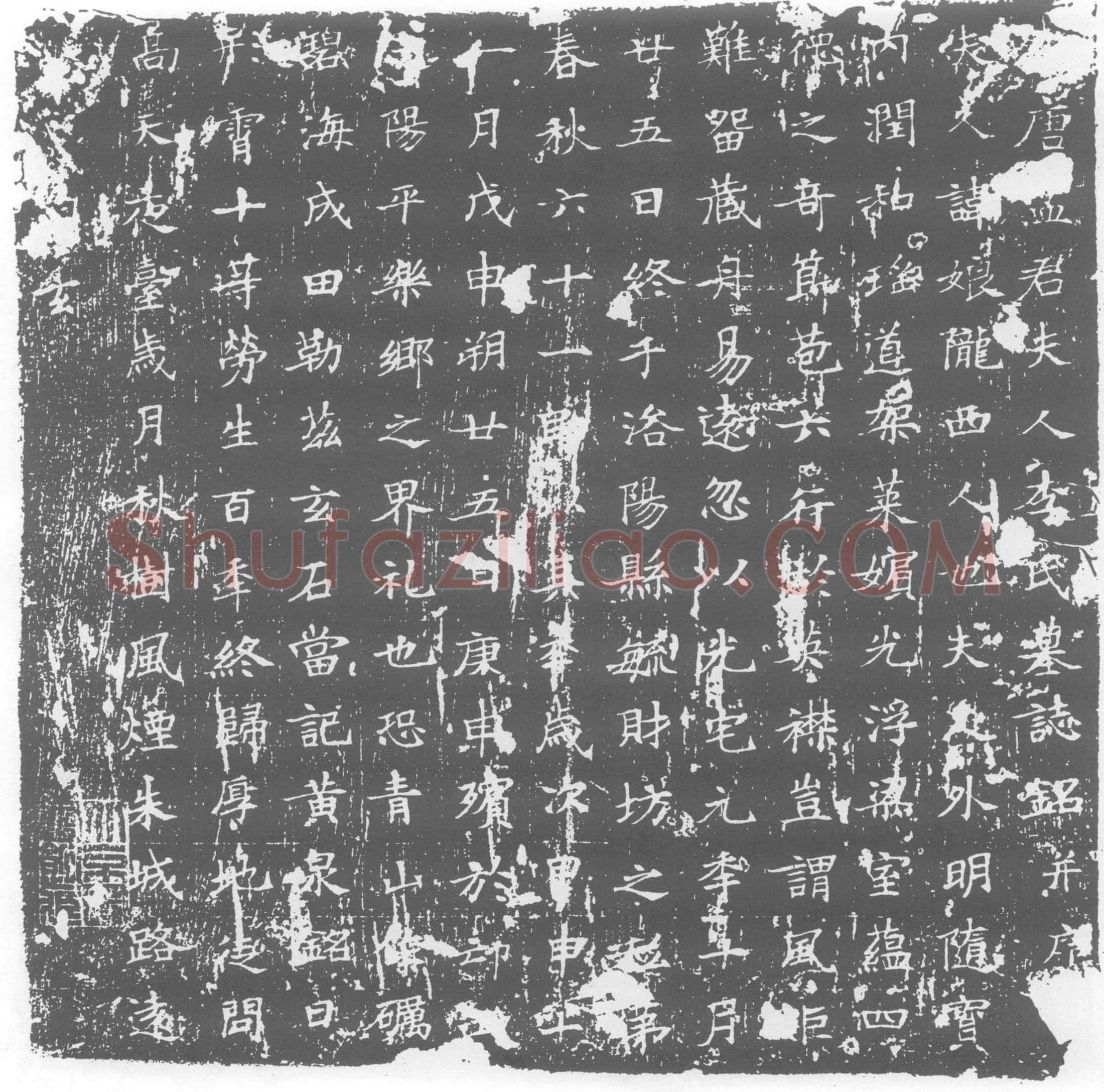 唐墓誌
