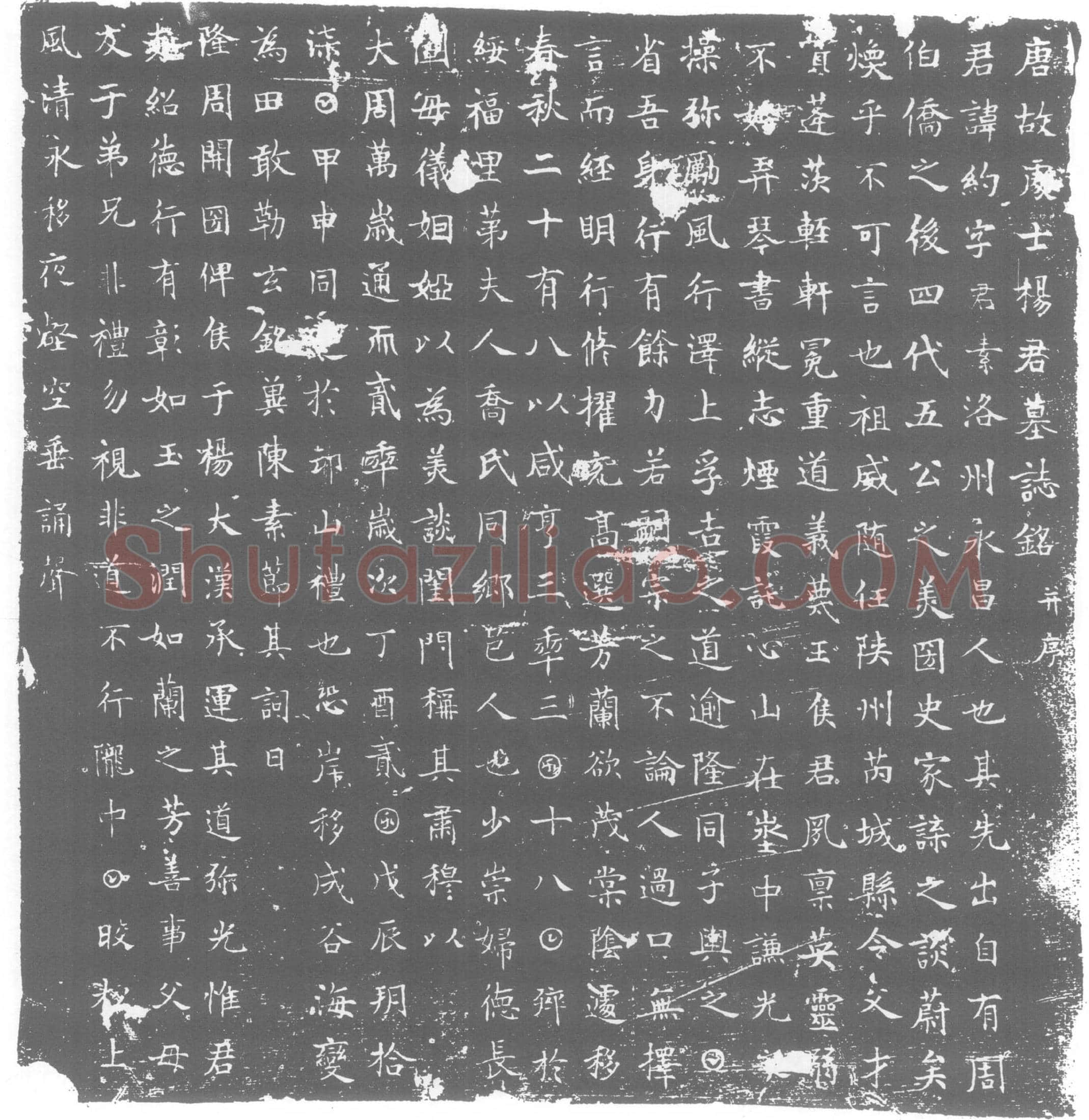 唐 墓誌