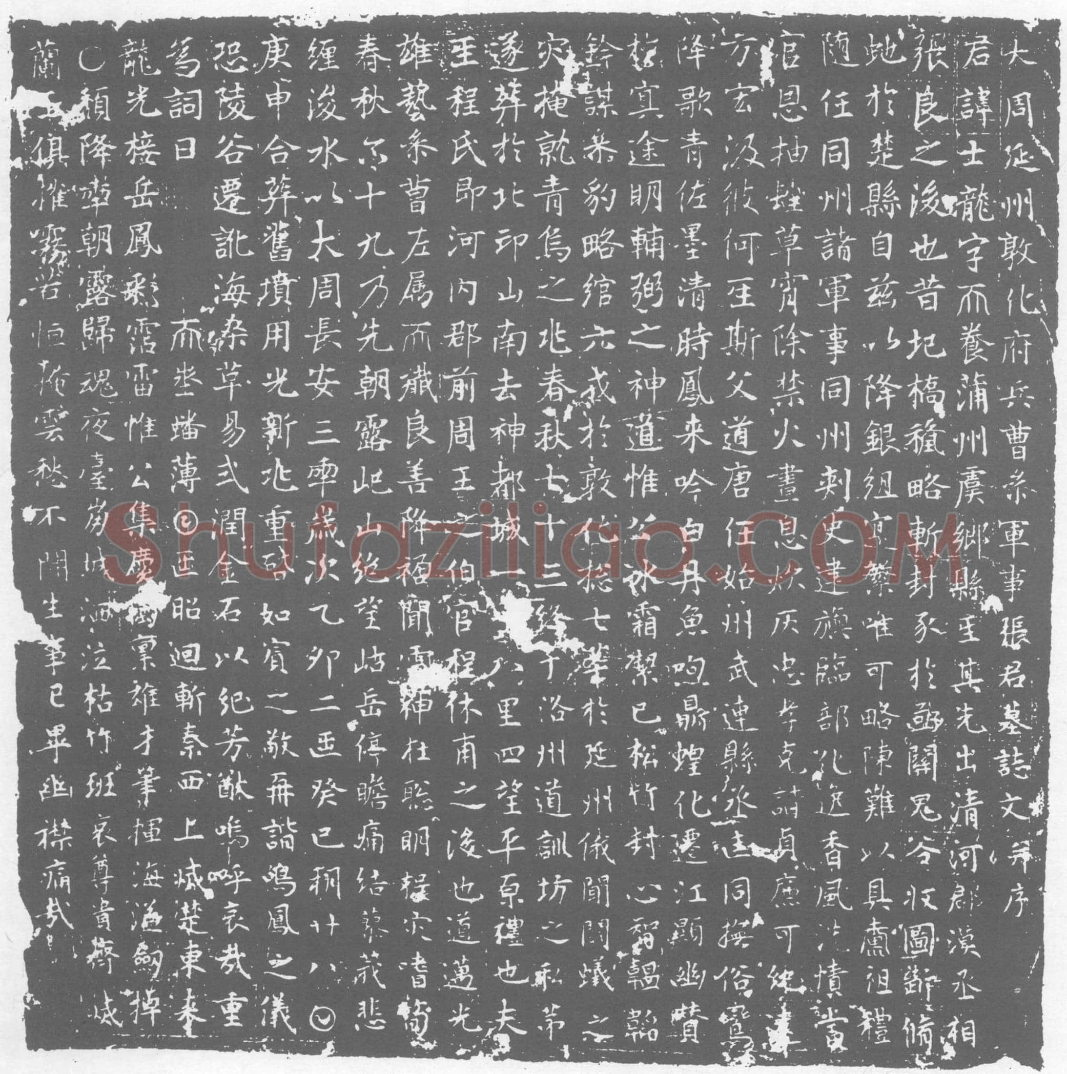 唐墓誌