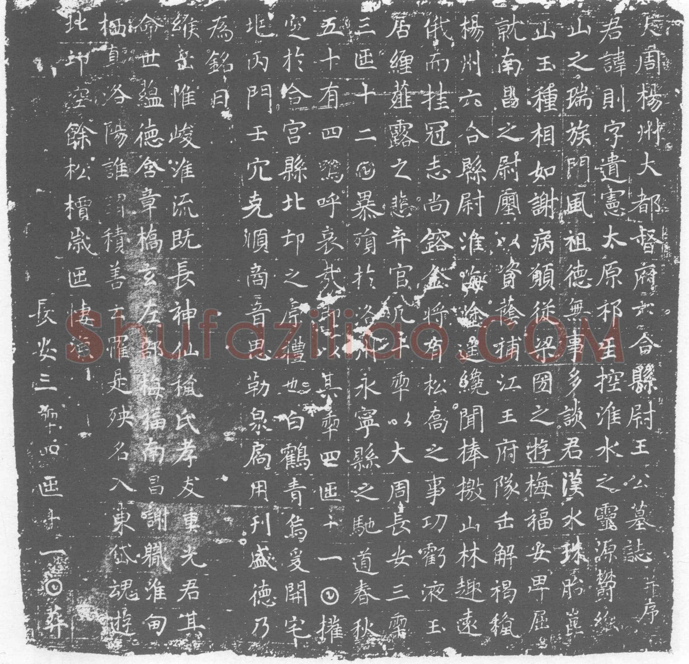 唐墓誌