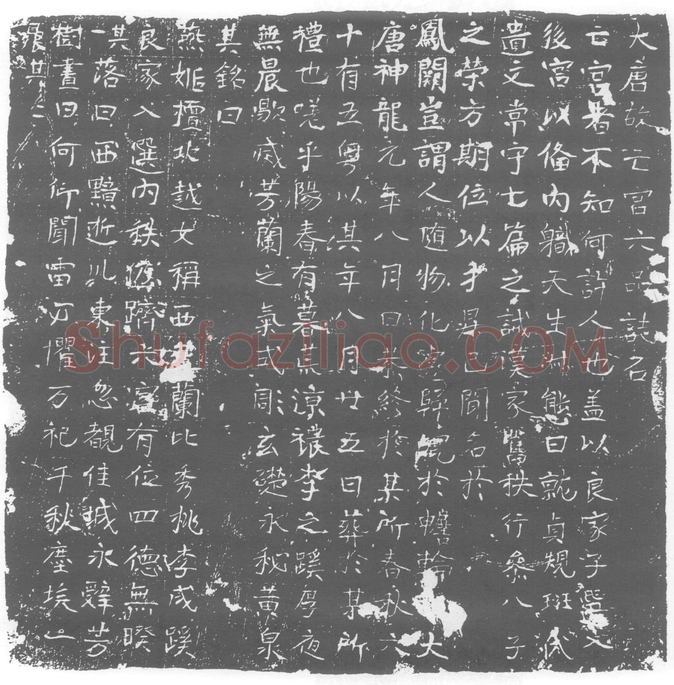 唐墓誌