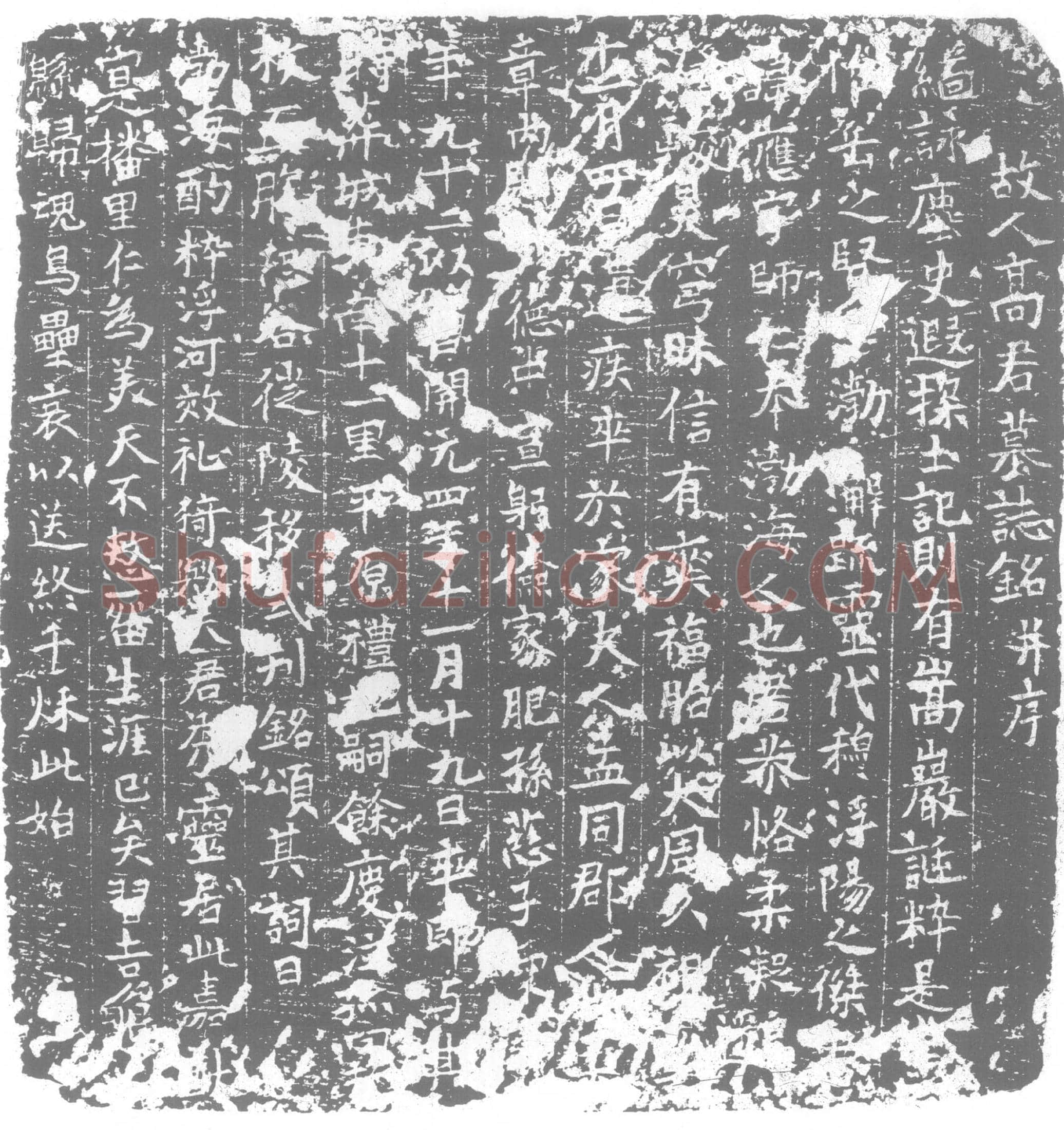 唐墓誌
