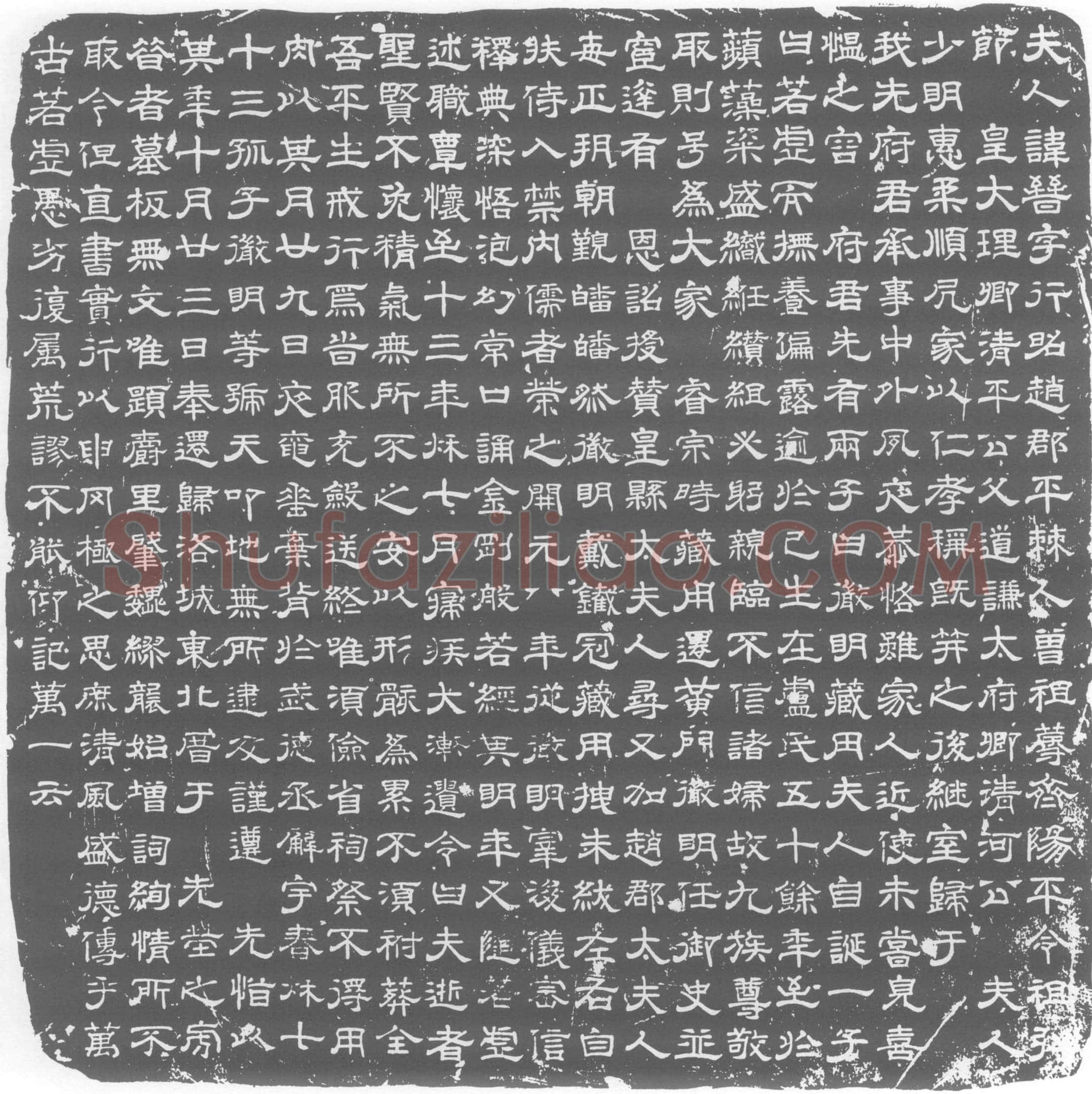 唐夫人名晋，字行昭墓誌