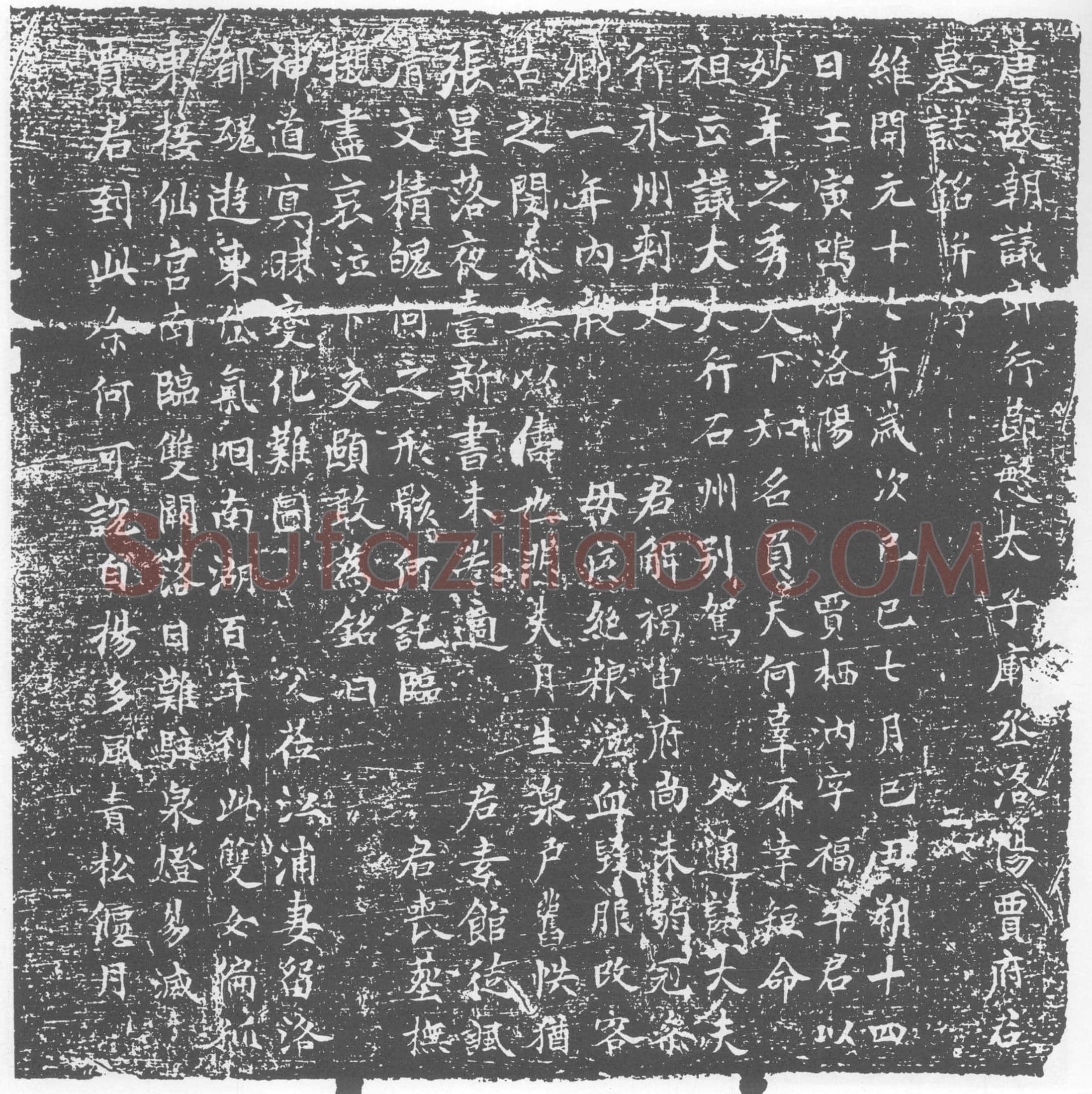 唐 贾栖汭 墓誌