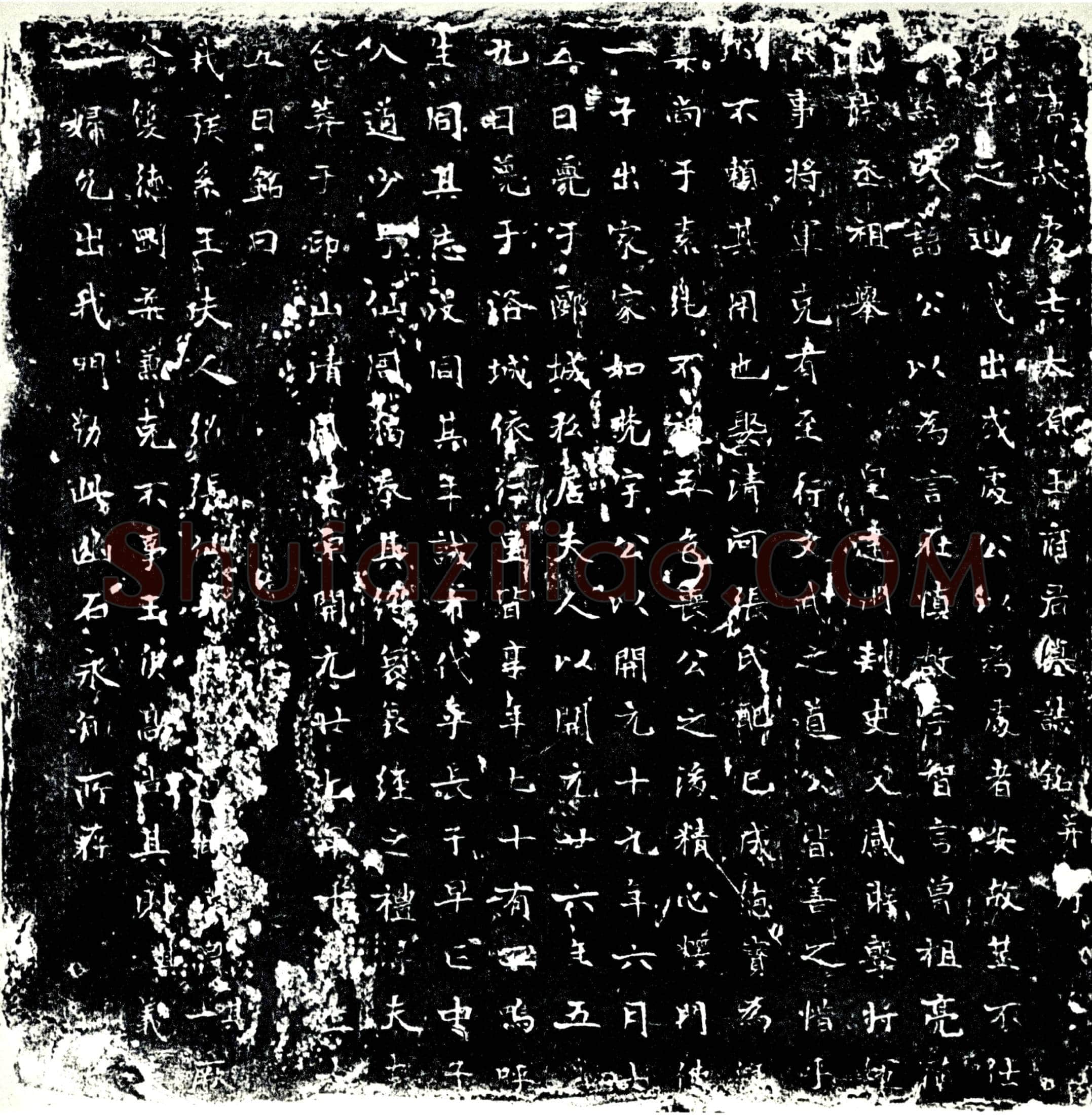 唐 王□及夫人张氏 墓誌