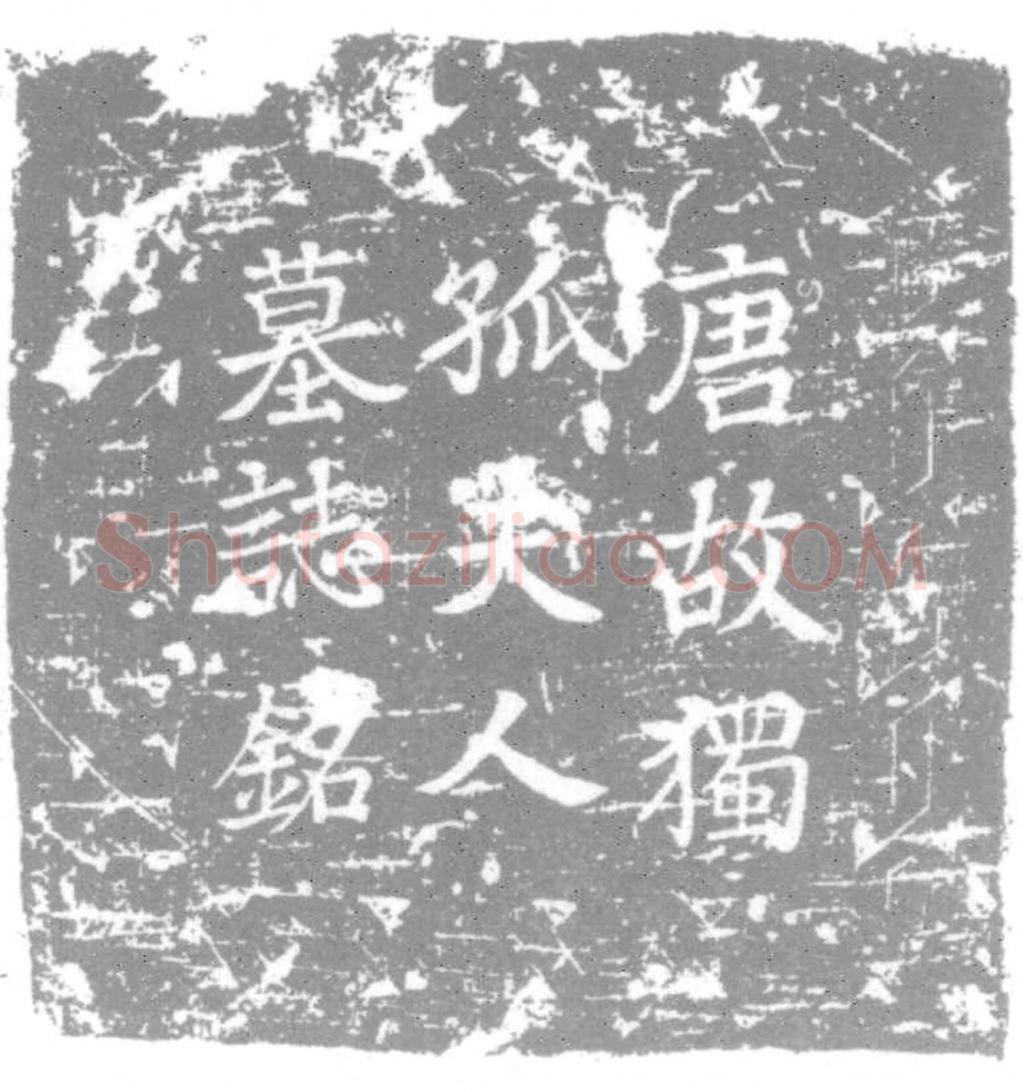 唐 独孤氏 李通理夫人 墓誌