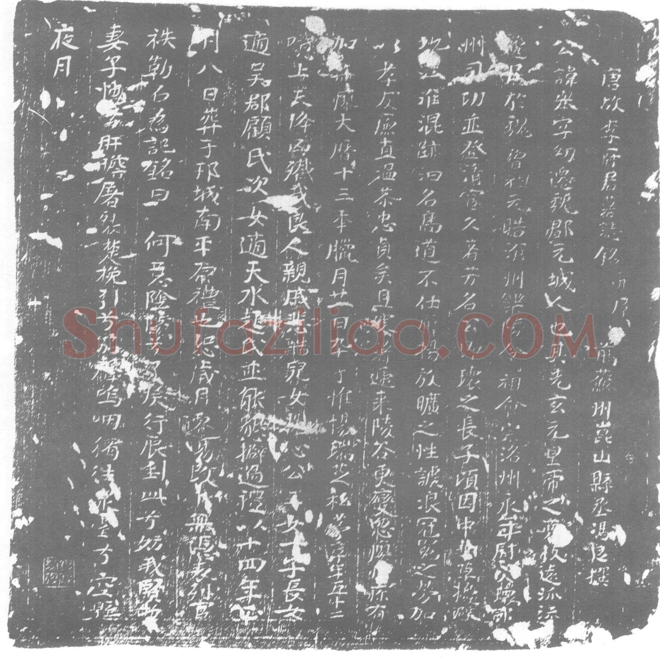 唐 李举 墓誌