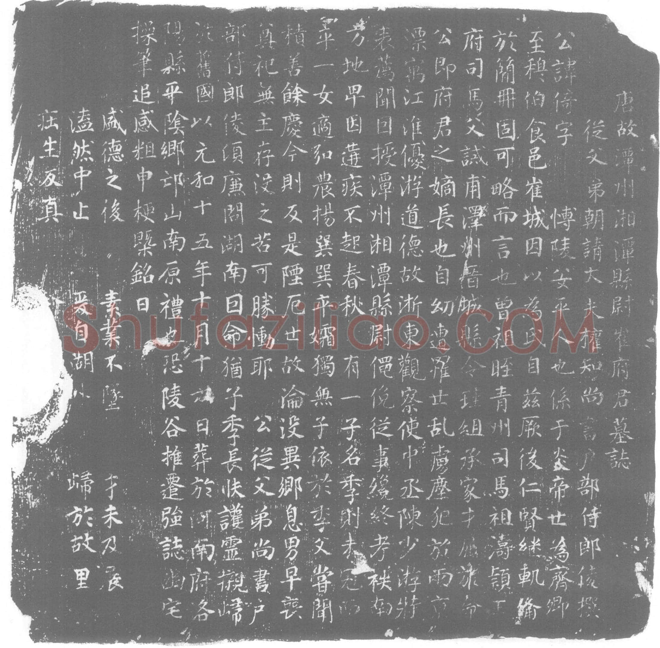 唐 崔倚 墓誌