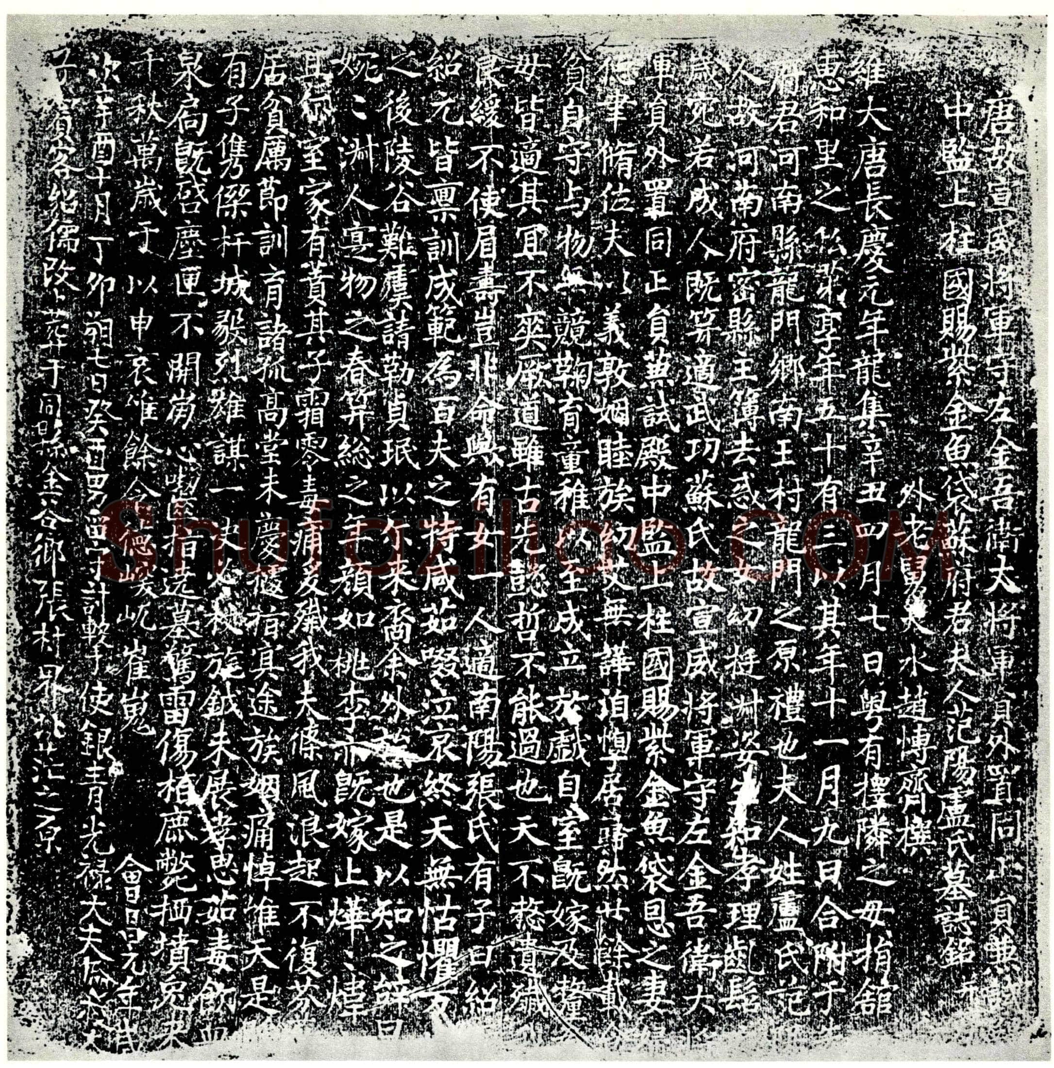唐卢氏墓誌