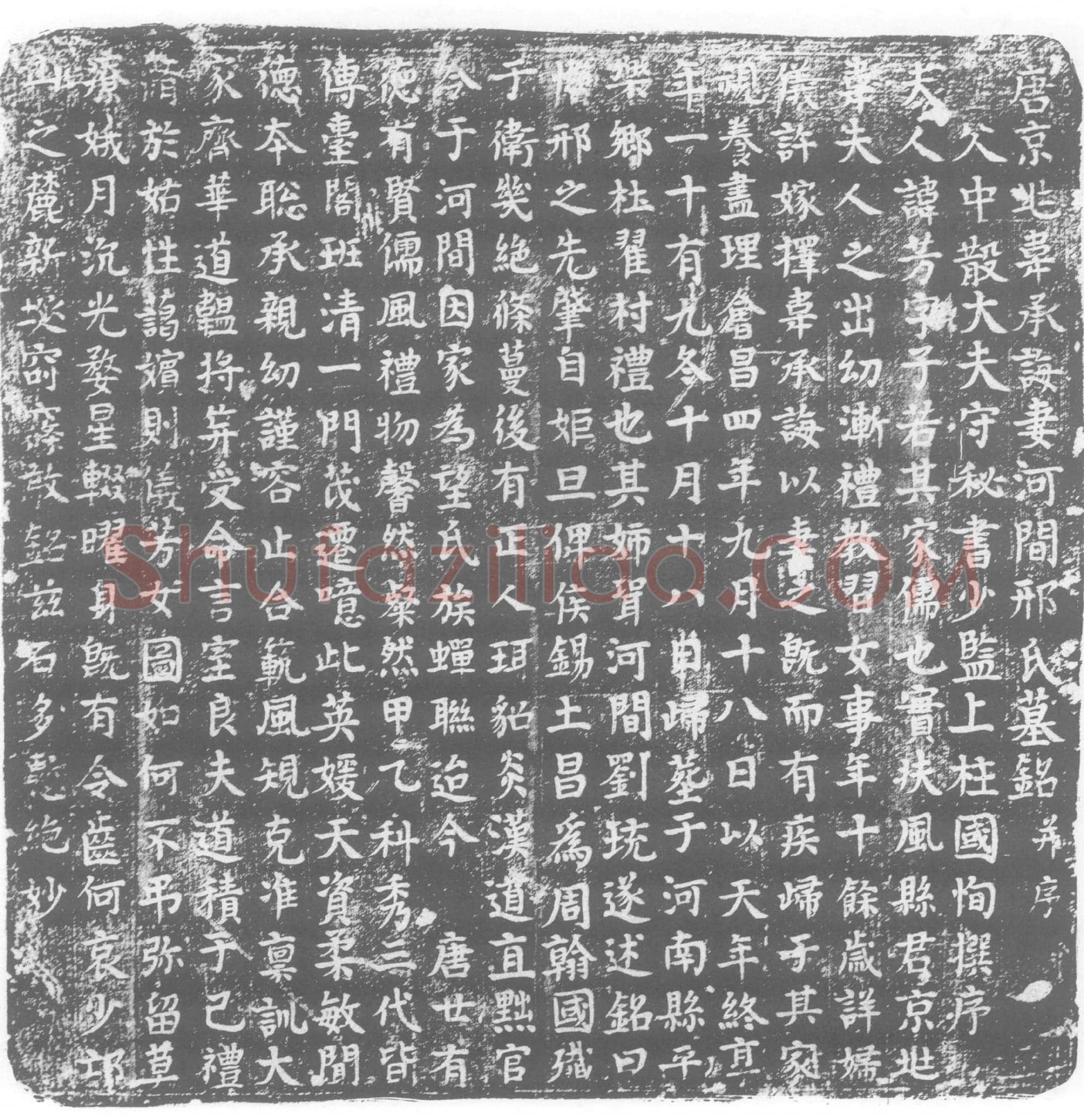唐 邢芳 韦承诲夫人 墓誌
