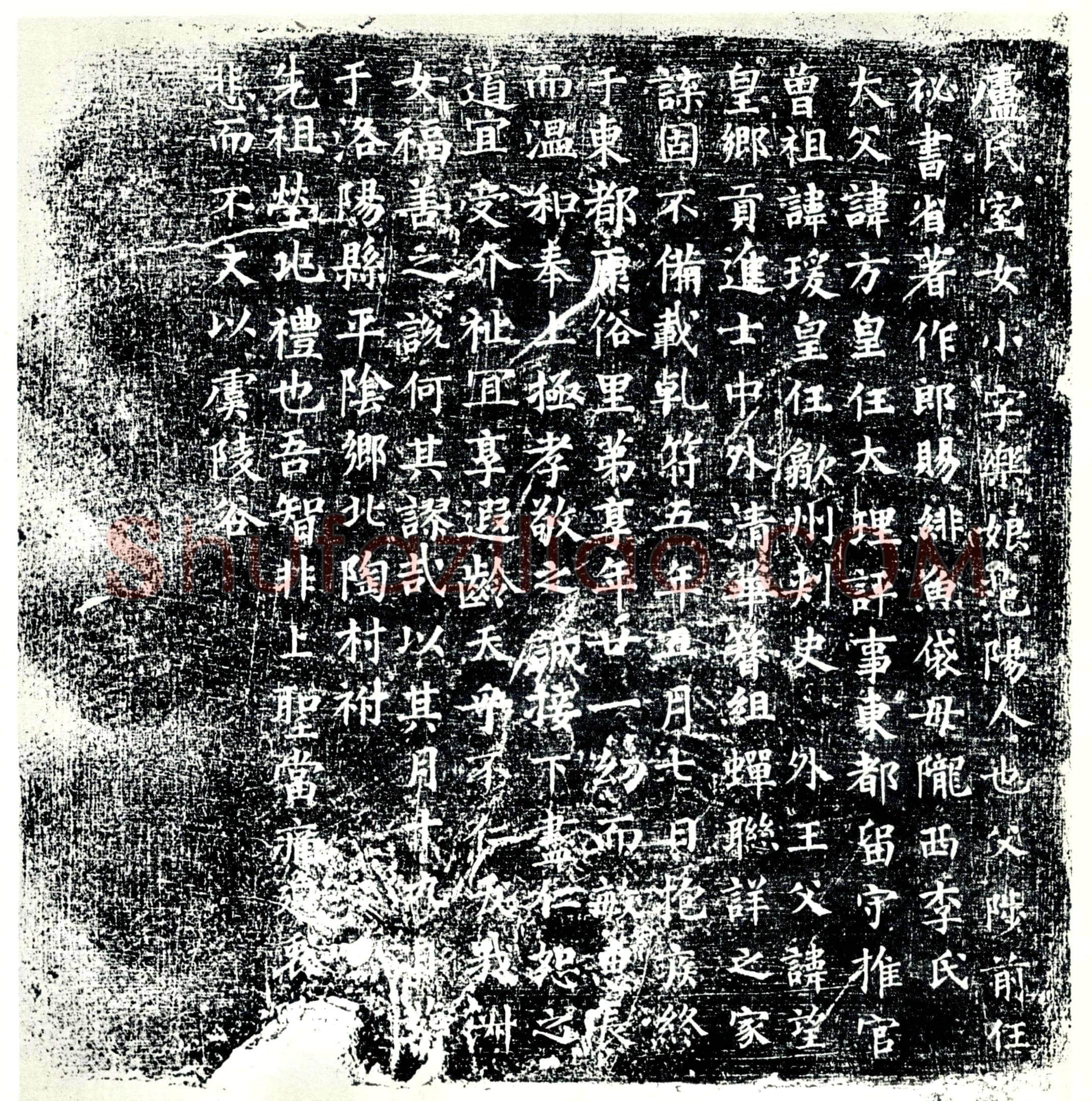 唐 卢氏 卢乐娘 墓誌