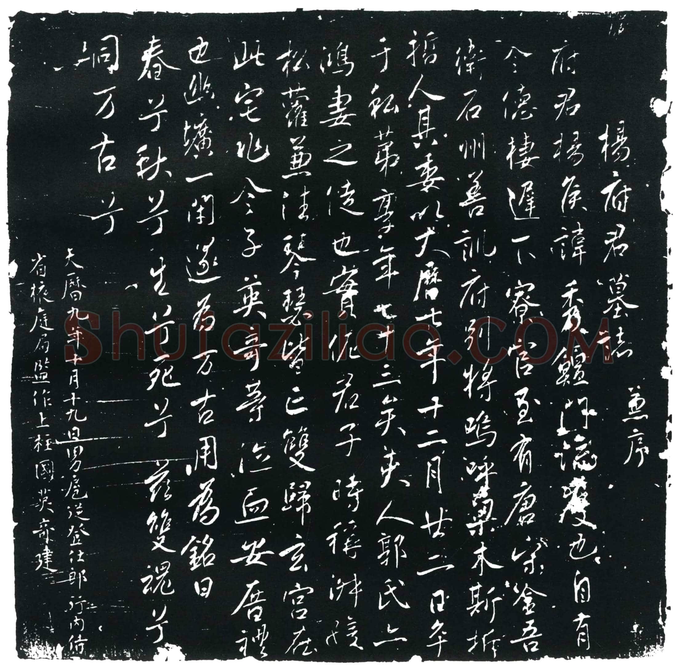 唐 杨秀 墓誌