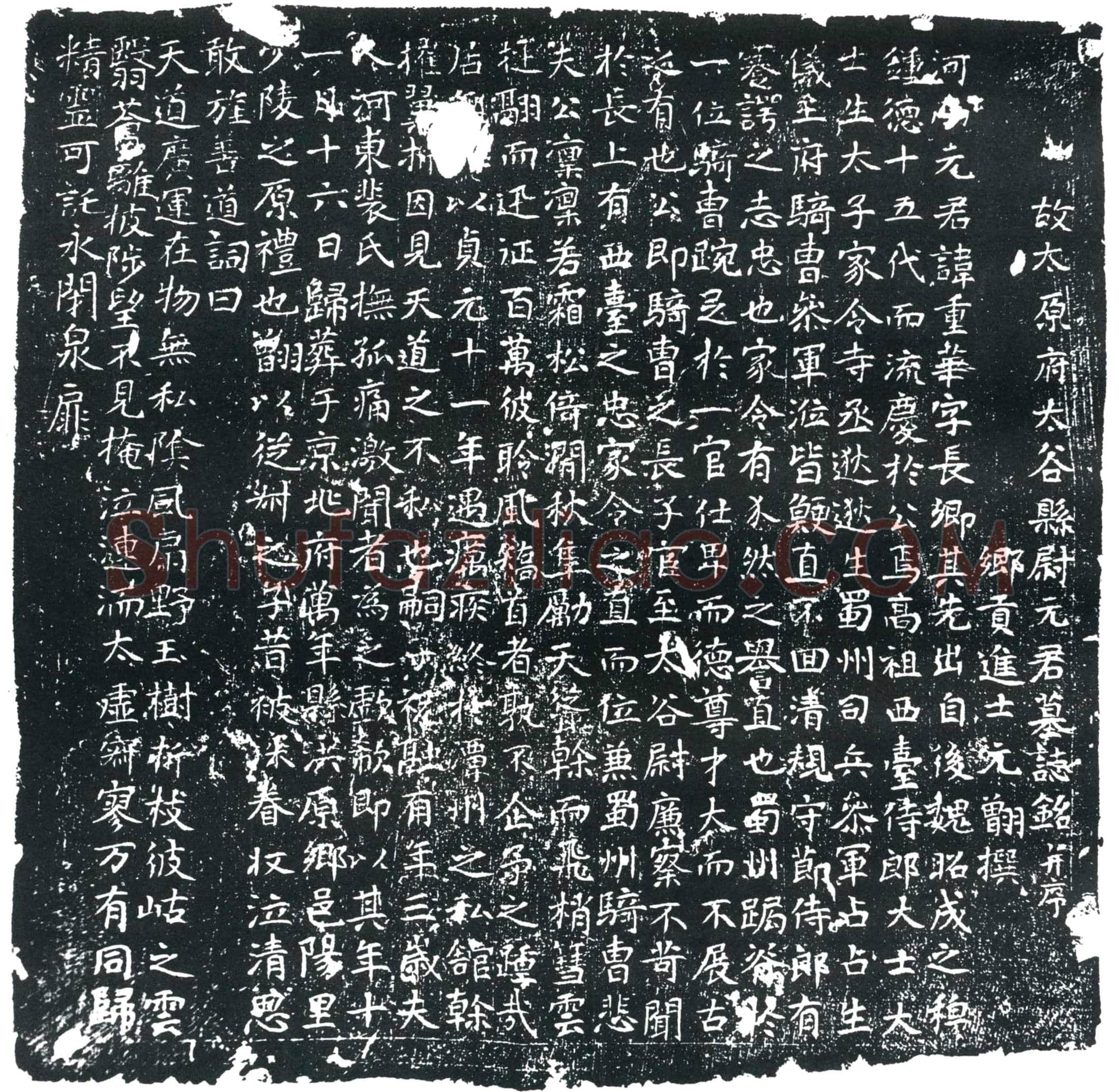 唐 元重华 墓誌