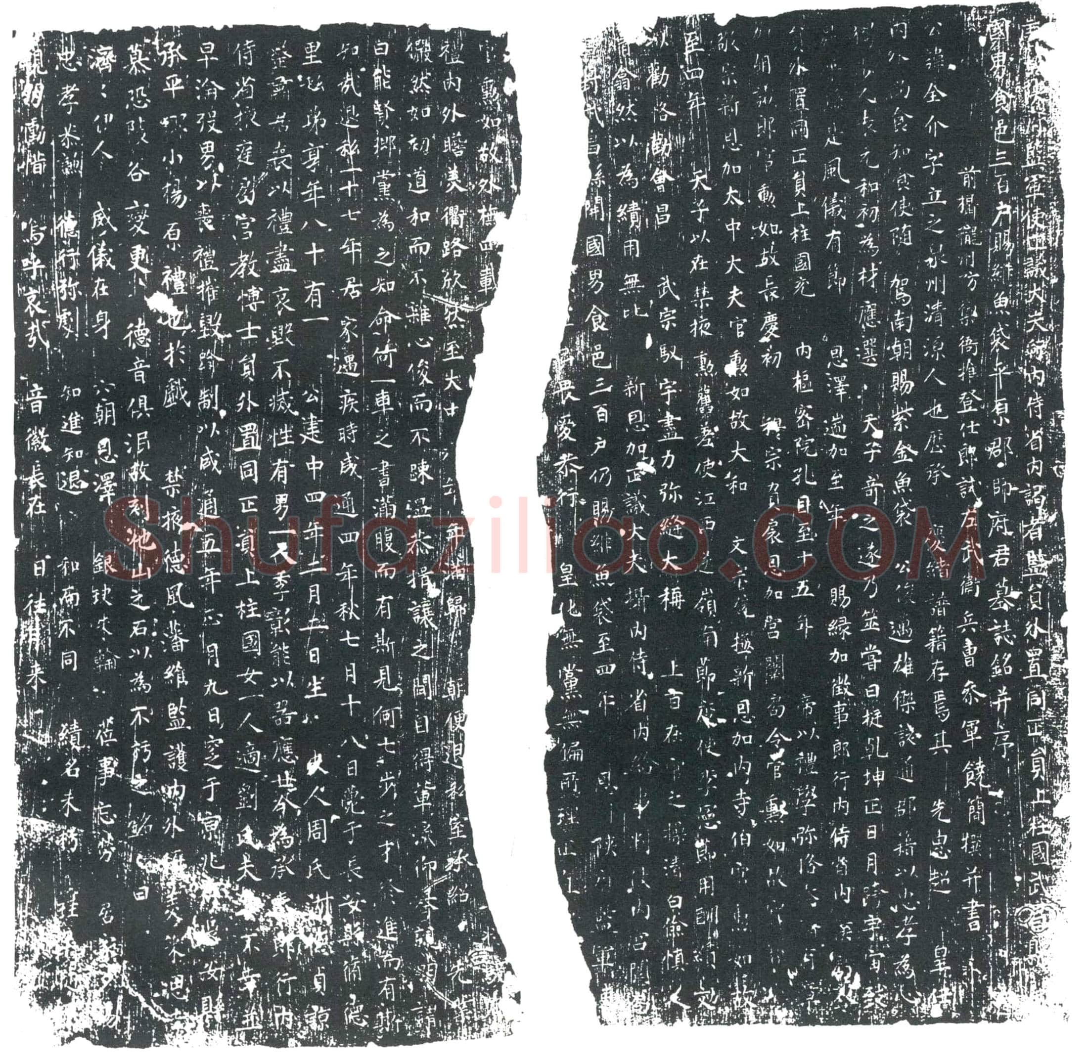 唐 师全介 墓誌