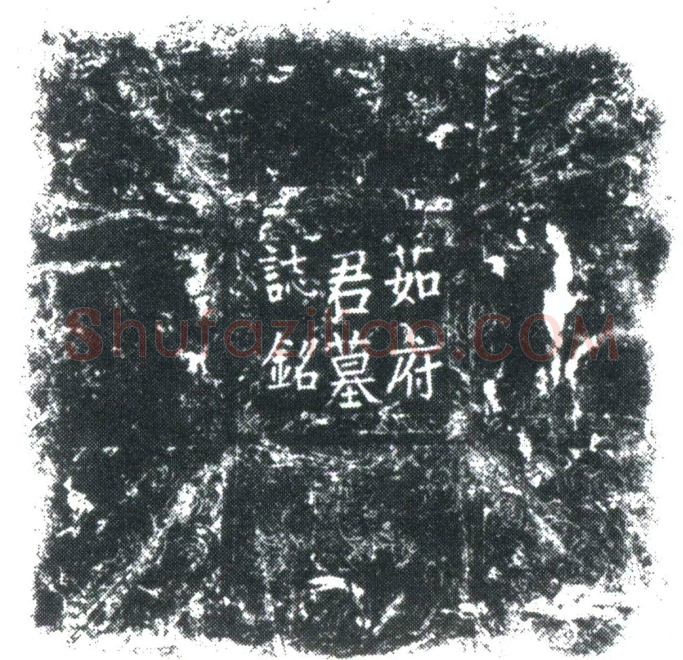 唐茹弘庆墓誌