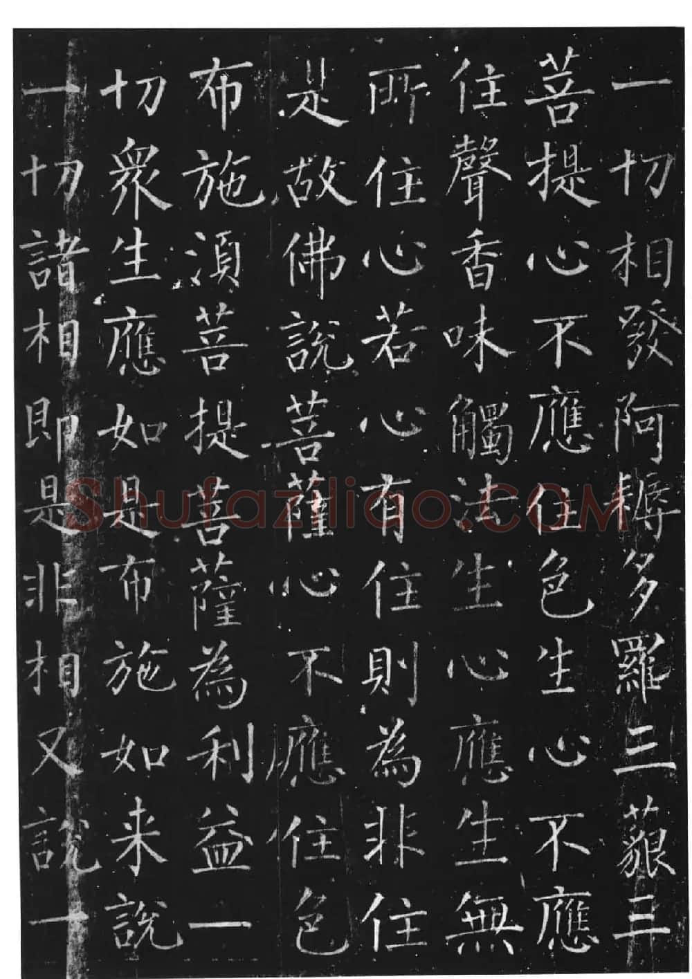 柳体楷书字帖《柳公权金刚经》 | 软笔楷书字帖
