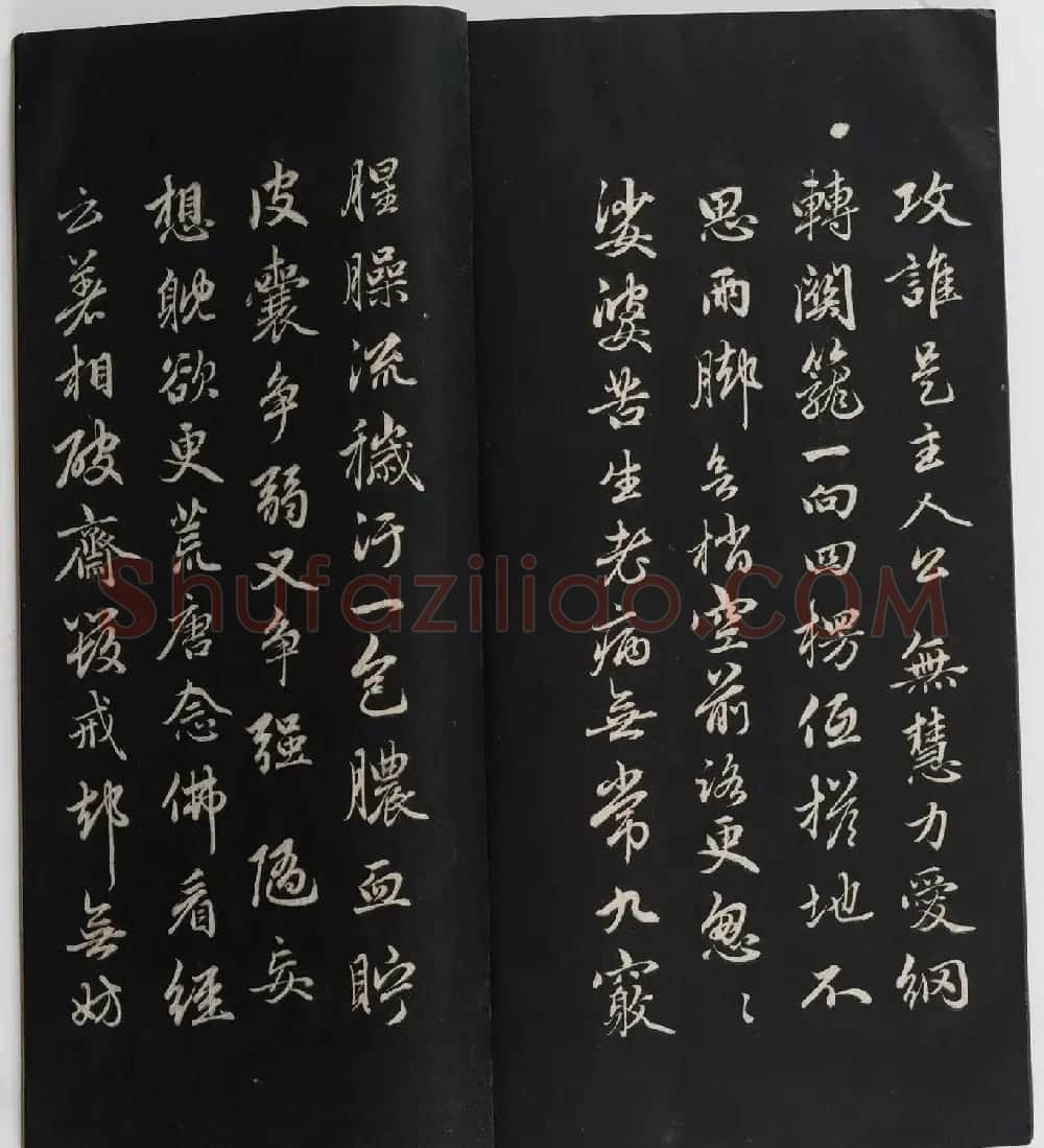 赵孟頫书法专辑《岳雪楼鉴真法帖》 | 书法碑帖