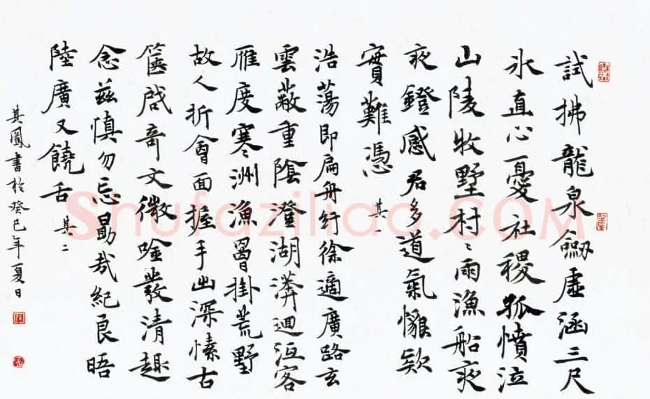 张其凤毛笔书法作品欣赏 | 书法作品赏析