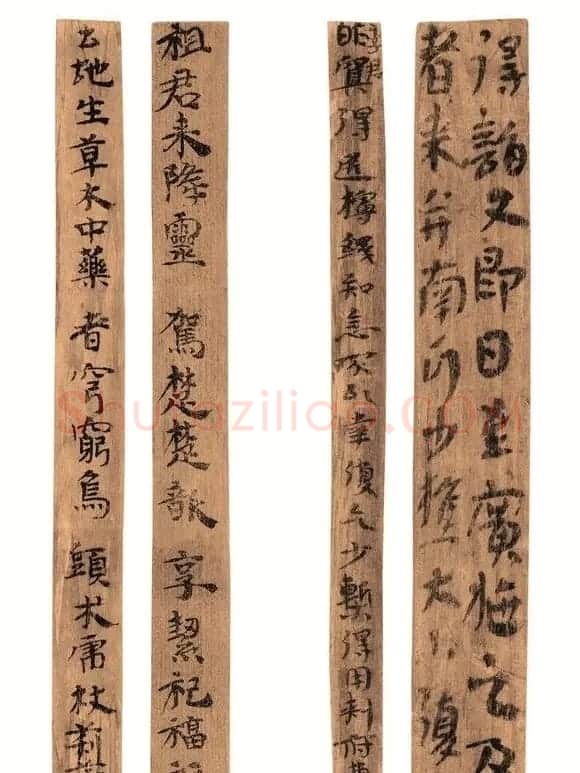 多体墨书《郴州苏仙桥三国吴简》 | 书法作品鉴赏