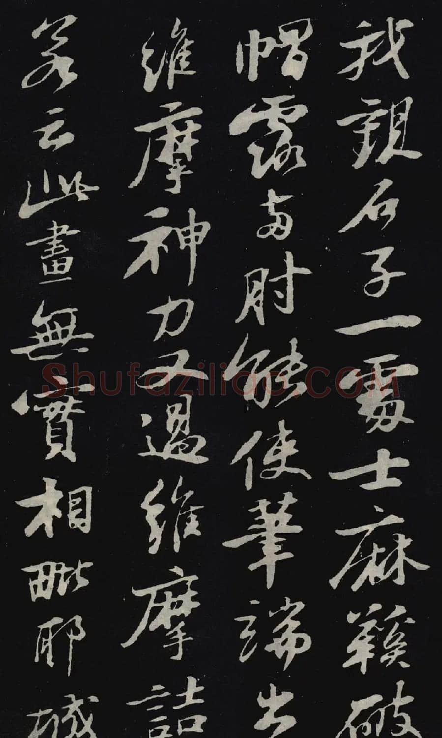 苏轼行书欣赏石恪画维摩赞 | 软笔书法作品