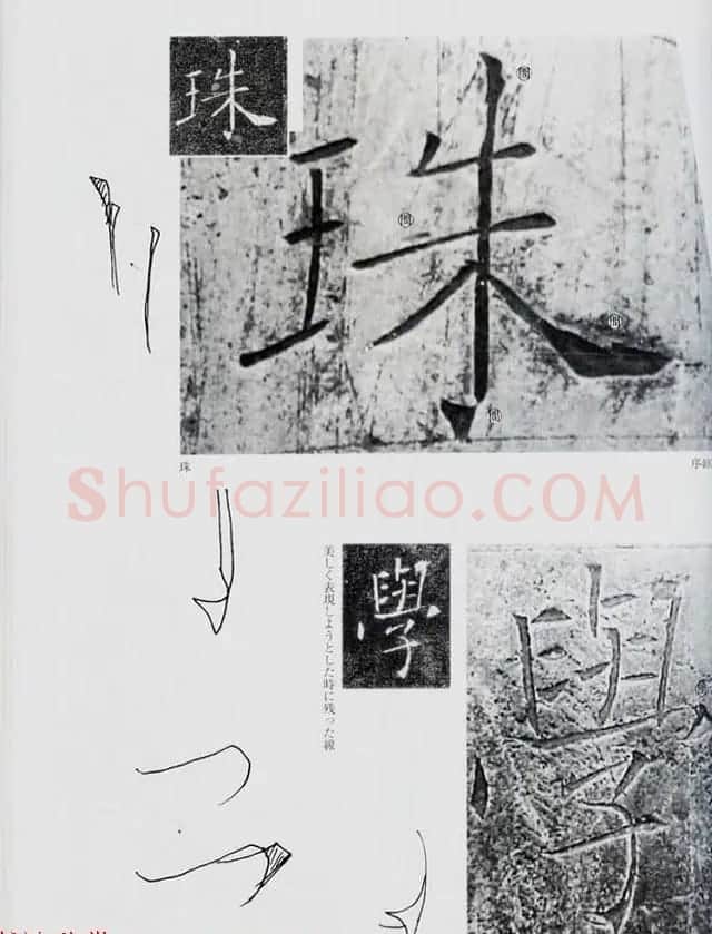 荒金大琳编著《褚遂良雁塔圣教序扩大观察记录》 | 毛笔楷书字帖