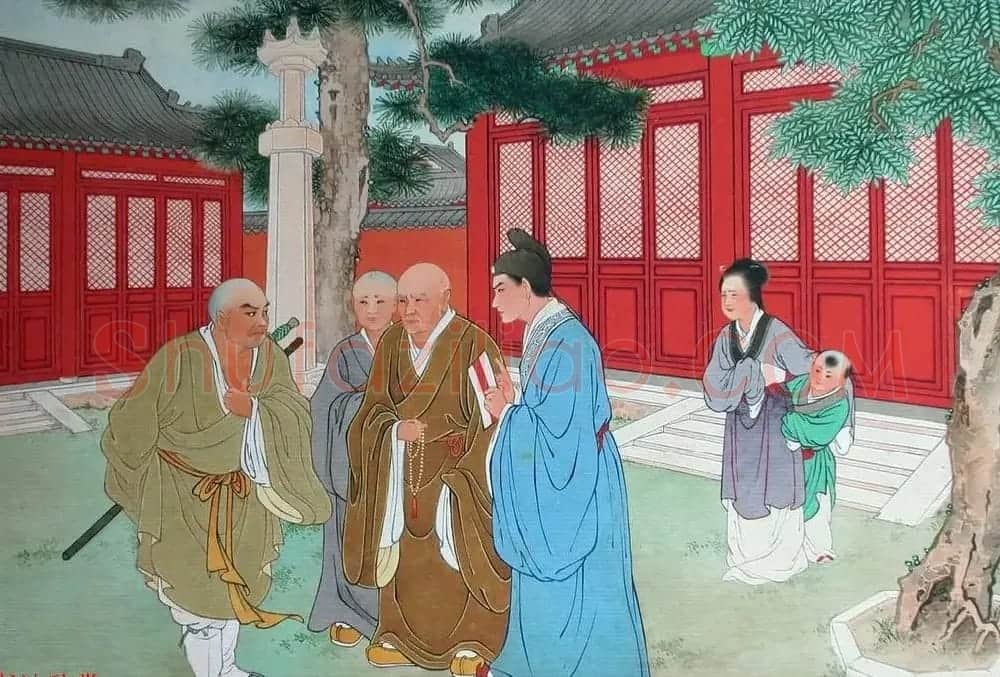 王叔晖绘画作品图册欣赏《西厢记》 | 传世书法作品赏析