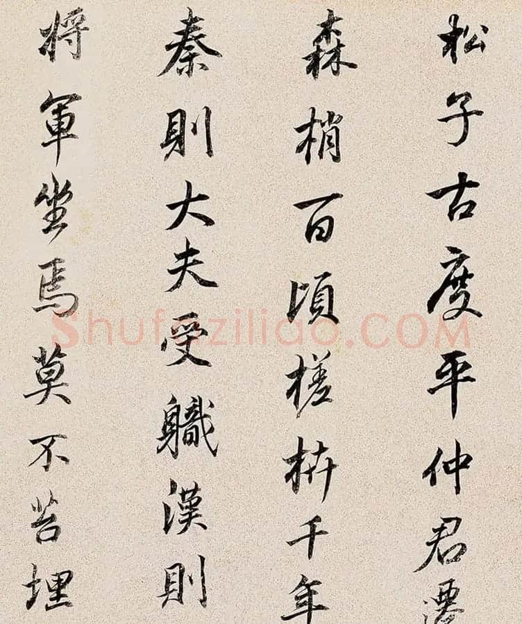 董其昌72岁行书临褚遂良枯树赋卷 | 名家书法作品赏析