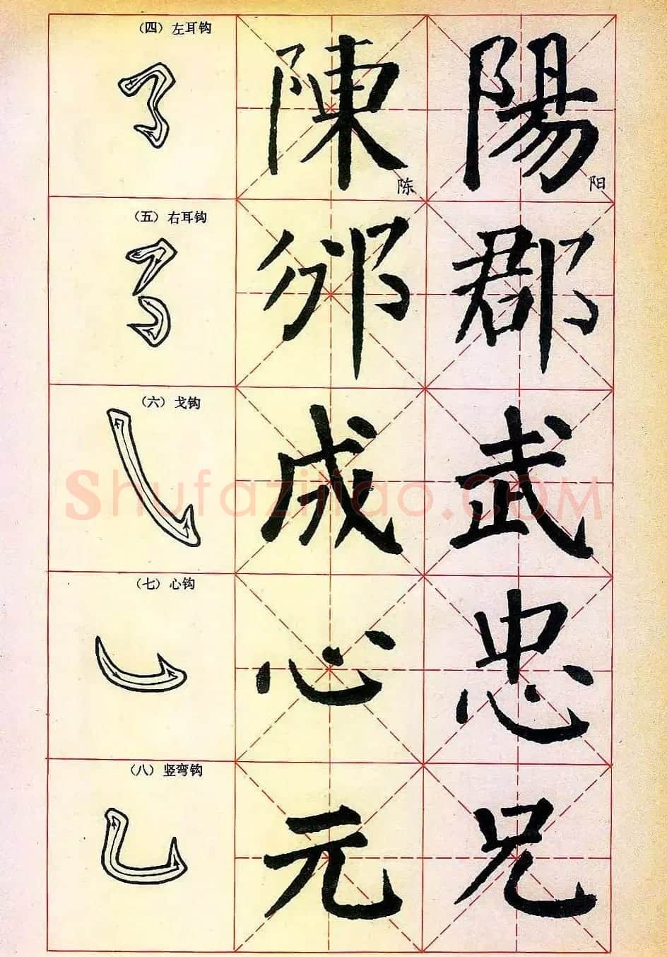 楷书习字帖《颜勤礼碑》 | 毛笔楷书字帖