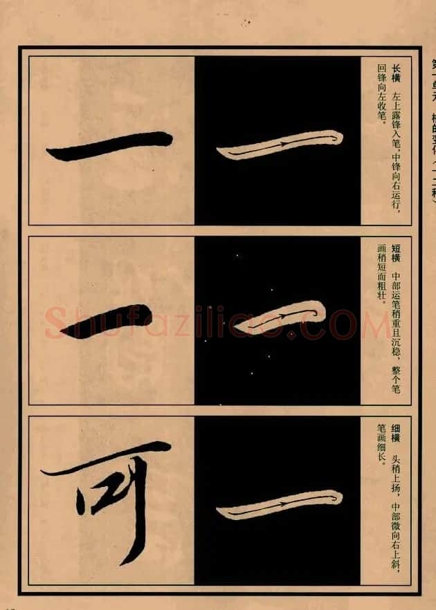 书法教程图文《兰亭序笔法详析》 | 软笔行书字帖