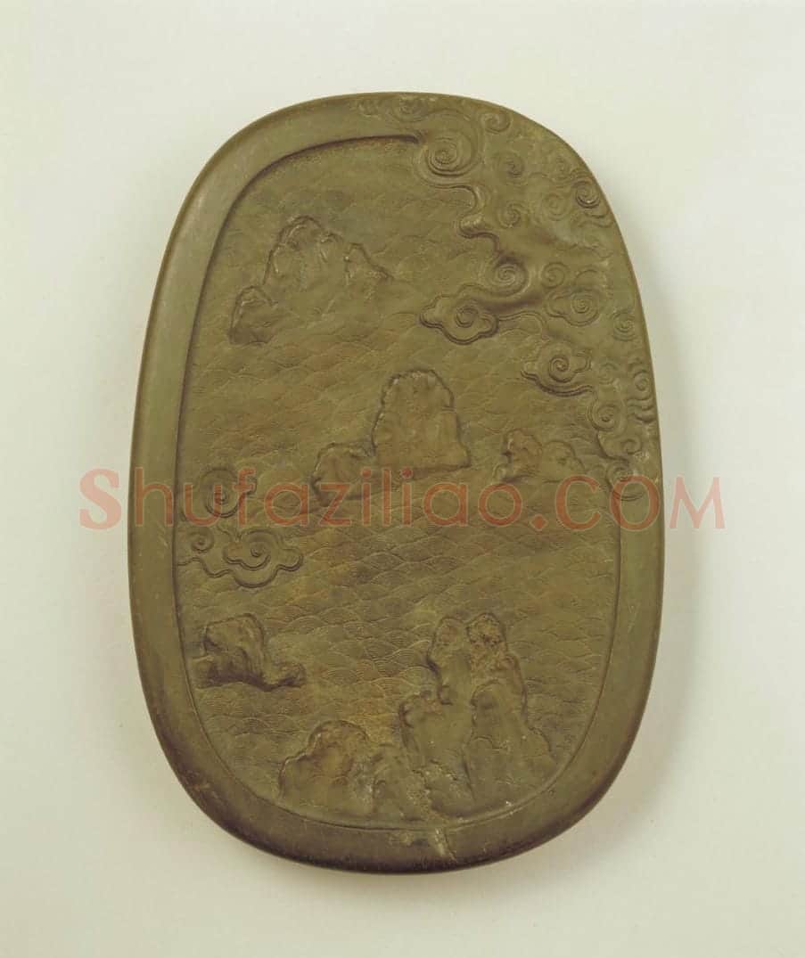 端石雕寿山福海纹砚 | 故宫文房用品藏品