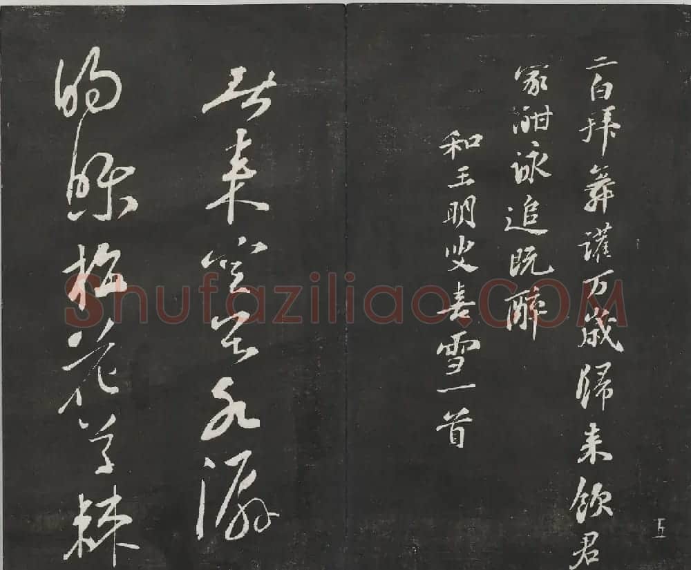 宋代苏轼法帖《观海堂苏帖》册 | 软笔书法作品