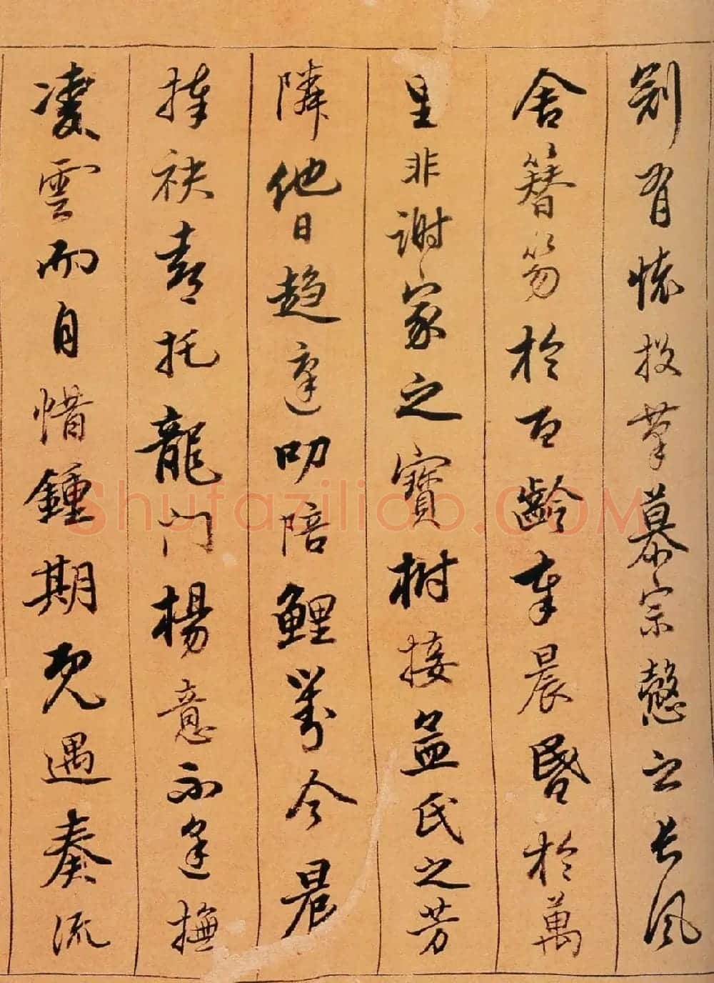 清代陈奕禧行书欣赏《滕王阁序卷》 | 书法名家作品鉴赏