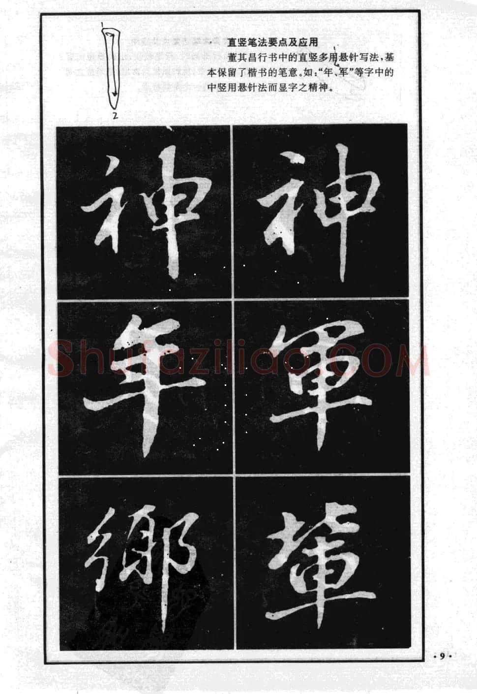 董其昌行书字帖欣赏《龙神感应笔法举要》 | 软笔行书字帖