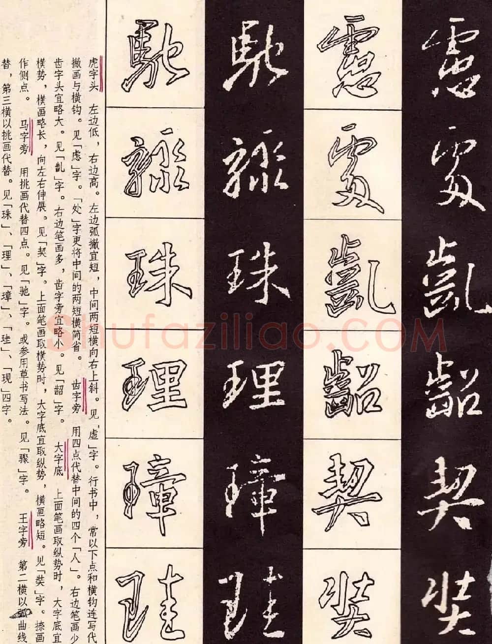 字帖分享:《王羲之圣教序及其笔法》 | 毛笔行书字帖