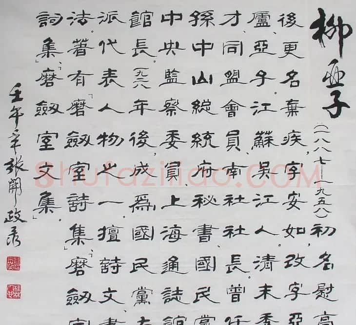 张开政书法作品欣赏 | 书法作品鉴赏