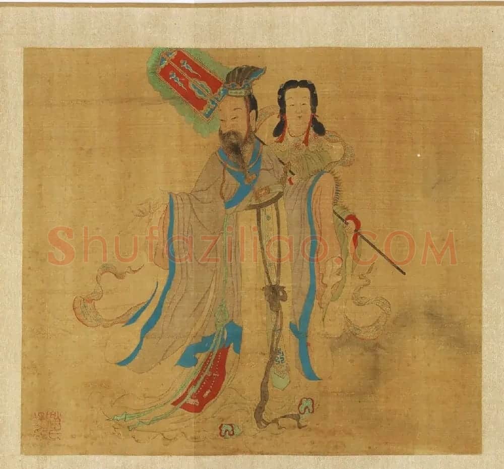 赵孟頫丹青欣赏《赵松雪九歌图》美国弗利尔美术馆藏 | 传世书法作品鉴赏