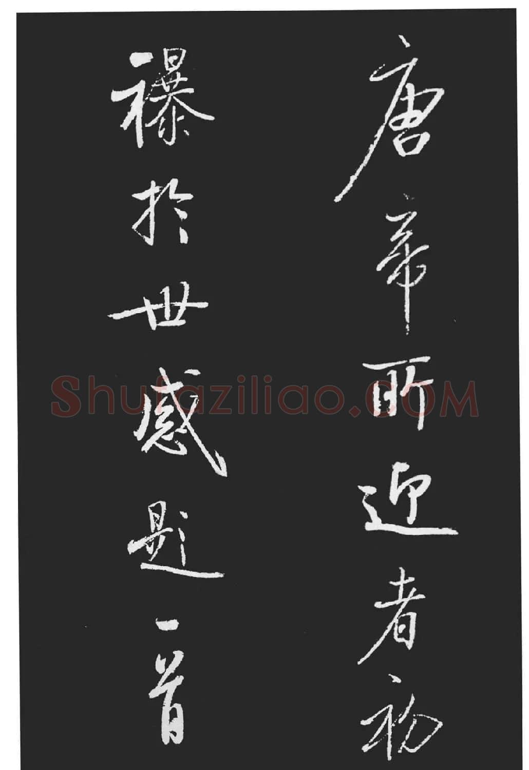 启功书法作品欣赏韩文公祠感题一首 | 软笔书法作品